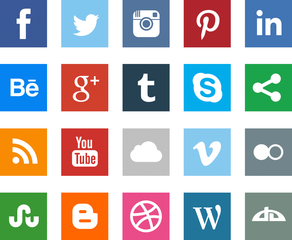 social media icons