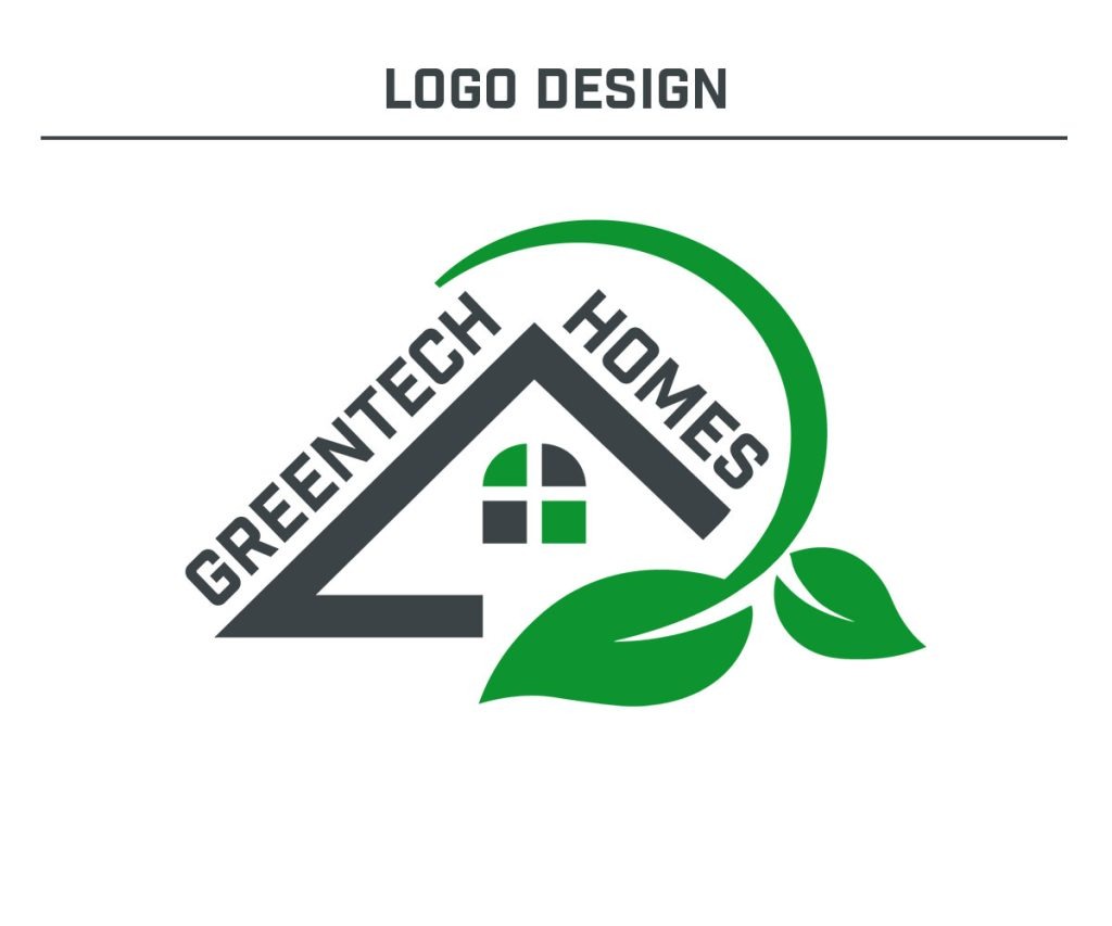 logo for greentech homes
